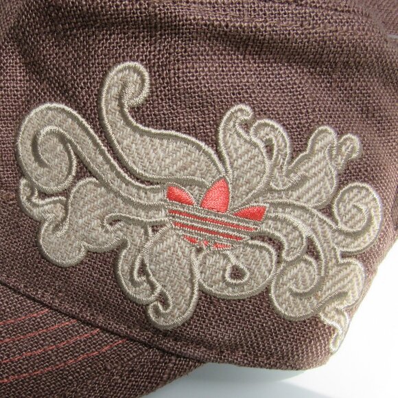 NWT - Adidas Women Hat - Linen - Embroidered Logo - Picture 3 of 5